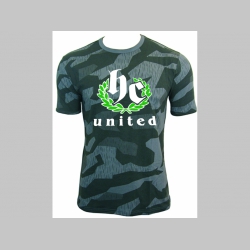 Hardcore - HC United - pánske tričko nočný " ruský " maskáč - Nightcamo SPLINTER, materiál 100%bavlna